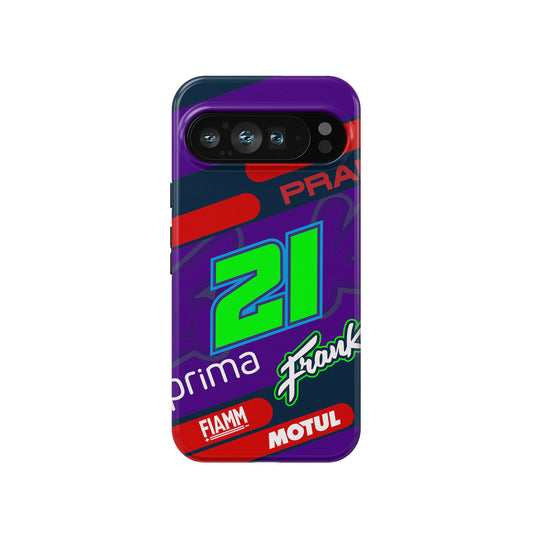 Race with Passion: Franco Morbidelli 2024 MotoGP Phone Case