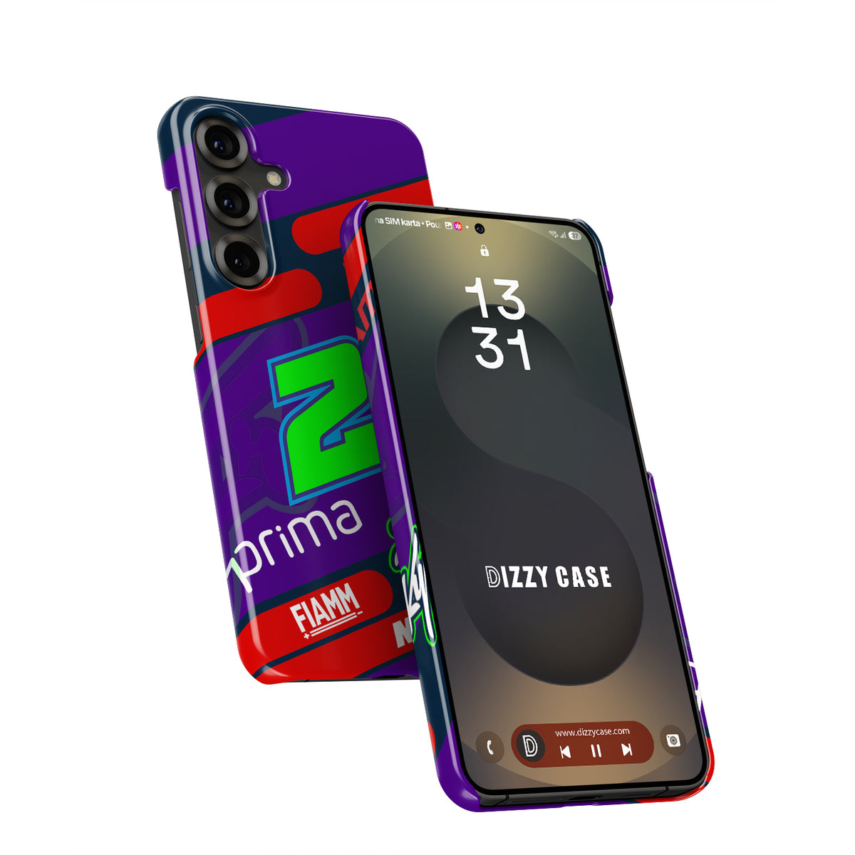 Ride with Franco Morbidelli: 2024 Ducati MotoGP Phone Case