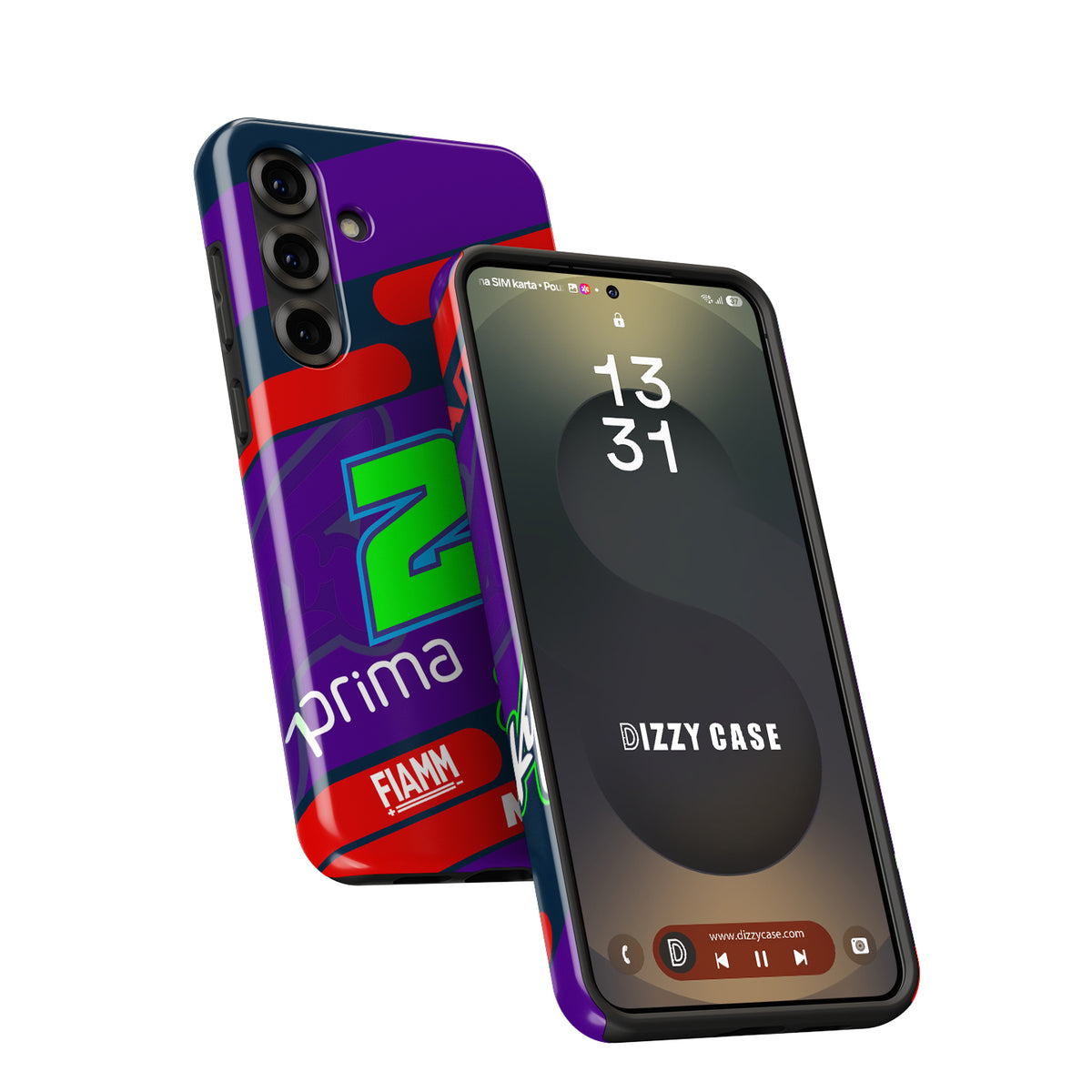 Ride with Franco Morbidelli: 2024 Ducati MotoGP Phone Case