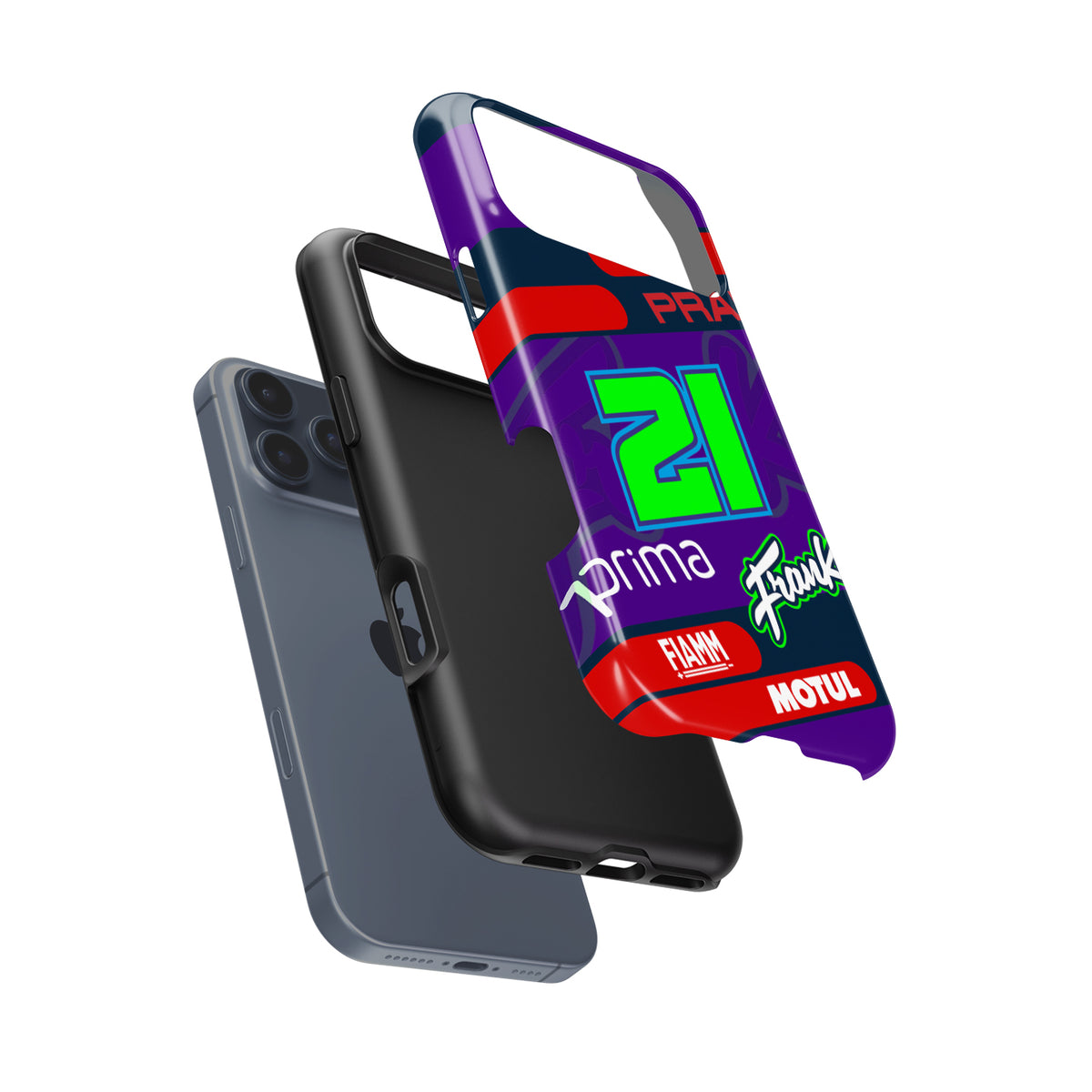 Race with Passion: Franco Morbidelli 2024 MotoGP Phone Case