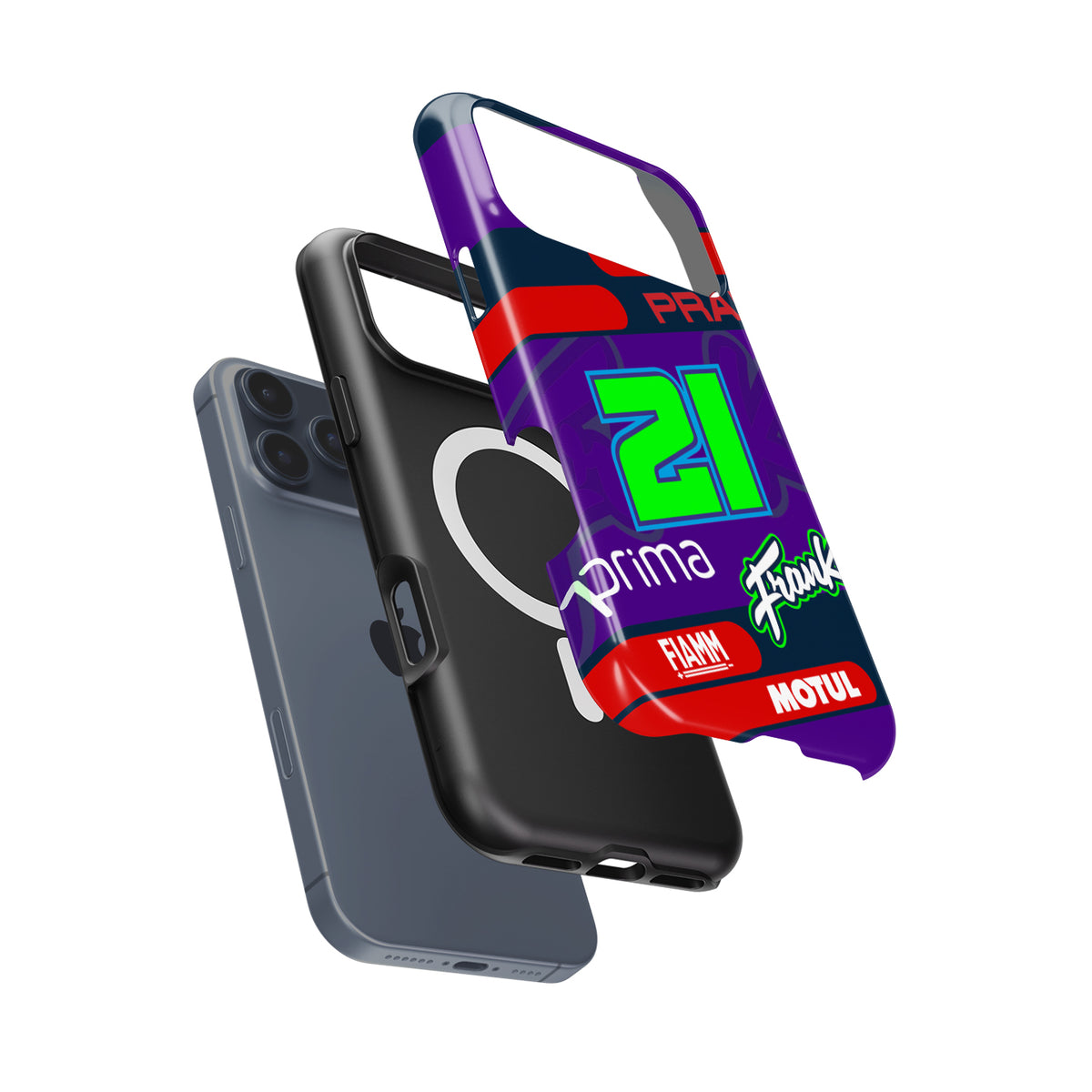 Race with Passion: Franco Morbidelli 2024 MotoGP Phone Case