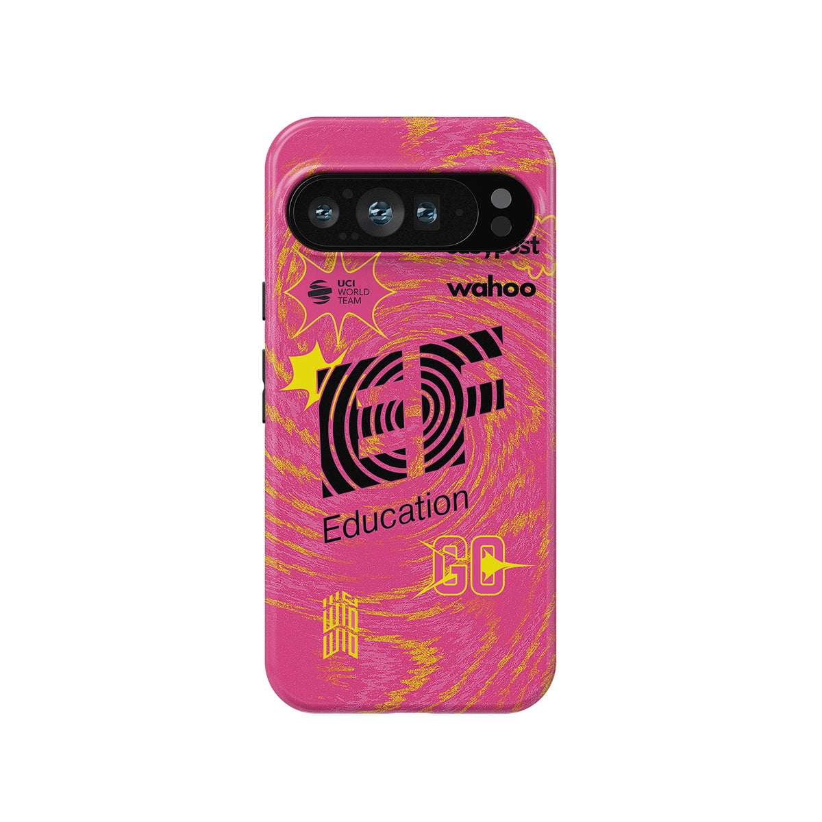 EF Education 2024 Team Jersey Phone Case – For Pixel, Xiaomi, OnePlus, Huawei (Pink Swirl)