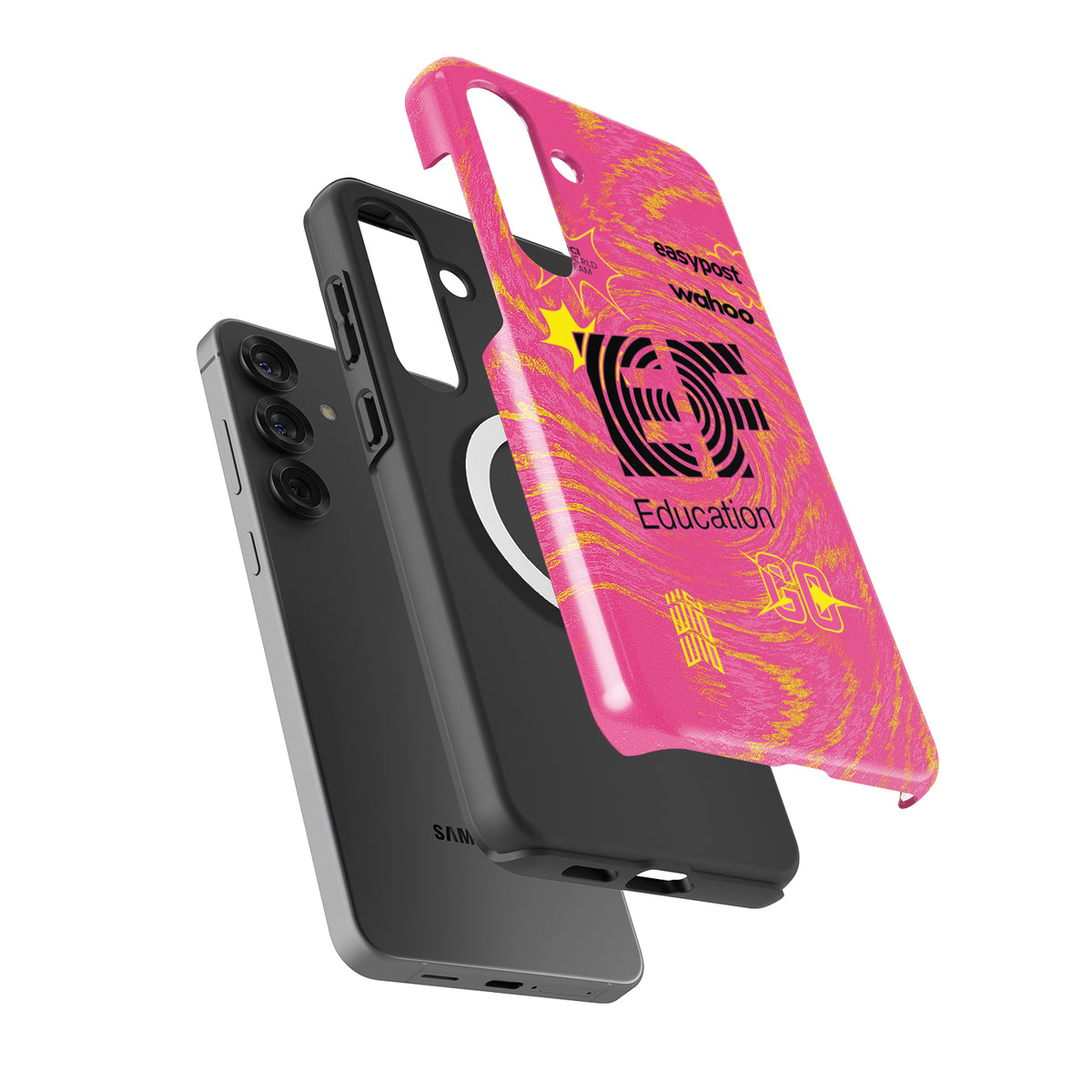 EF Education 2024 Team Jersey Phone Case – Samsung Edition (Pink Swirl)