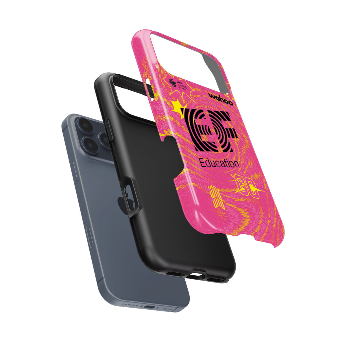 EF Education 2024 Team Jersey Phone Case – For Pixel, Xiaomi, OnePlus, Huawei (Pink Swirl)