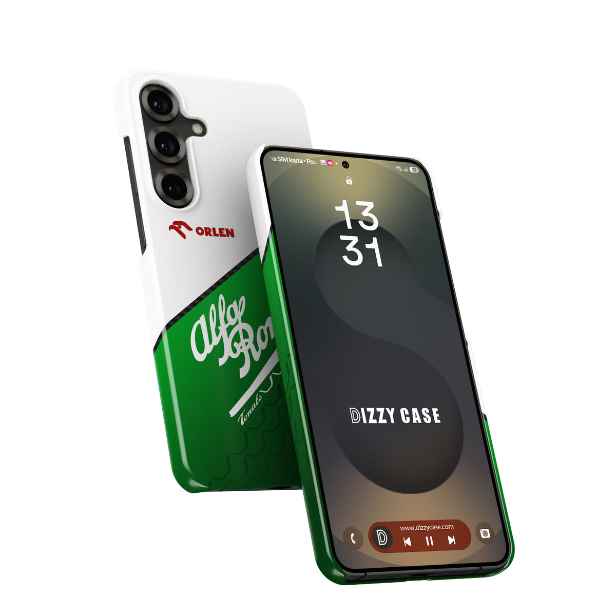 F1-Inspired Alfa Romeo C42 Phone Case for Samsung Galaxy