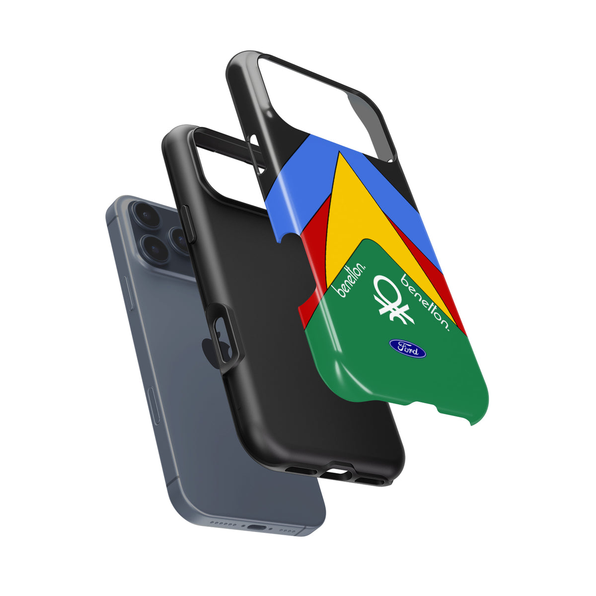 F1 1989 Benetton B189 Nannini Case - Google, OnePlus, Xiaomi & Huawei