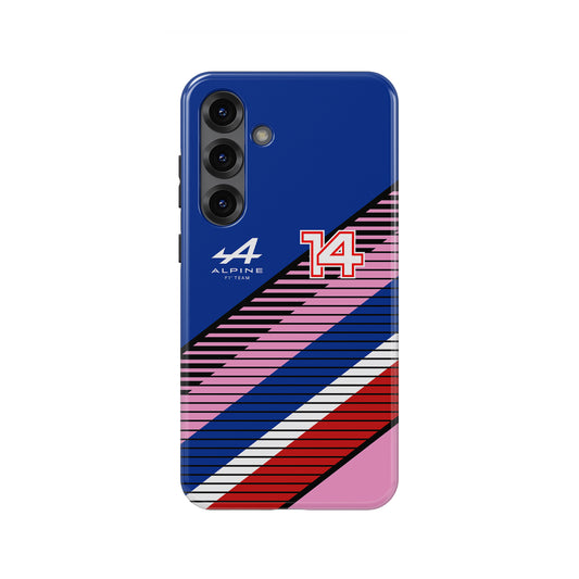 F1 2022 Alonso FA14 Samsung Case - Snap & Tough Variants