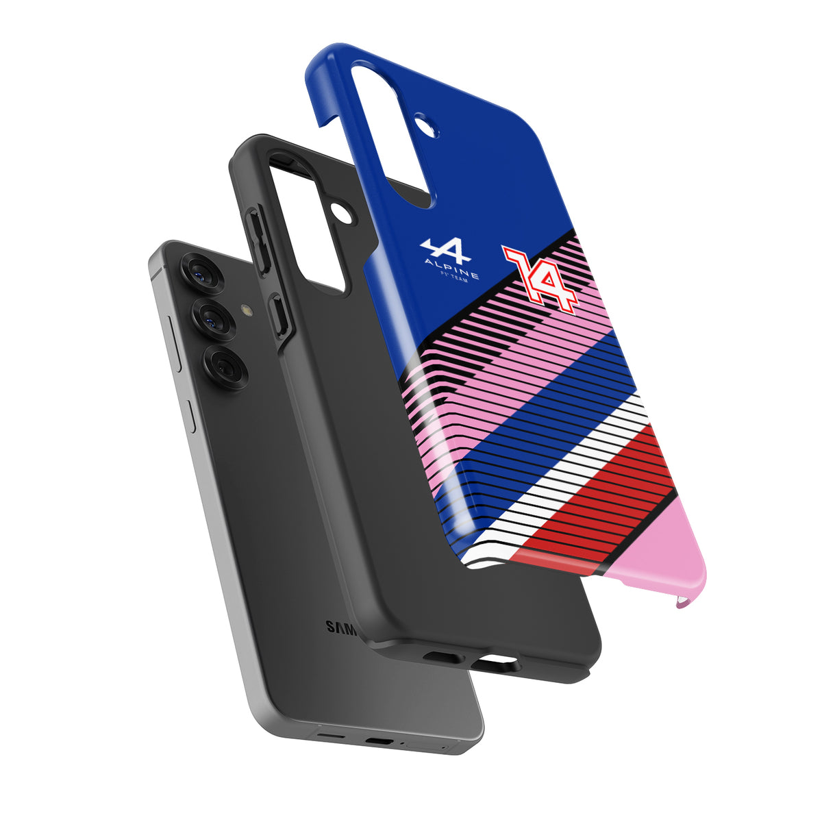F1 2022 Alonso FA14 Samsung Case - Snap & Tough Variants