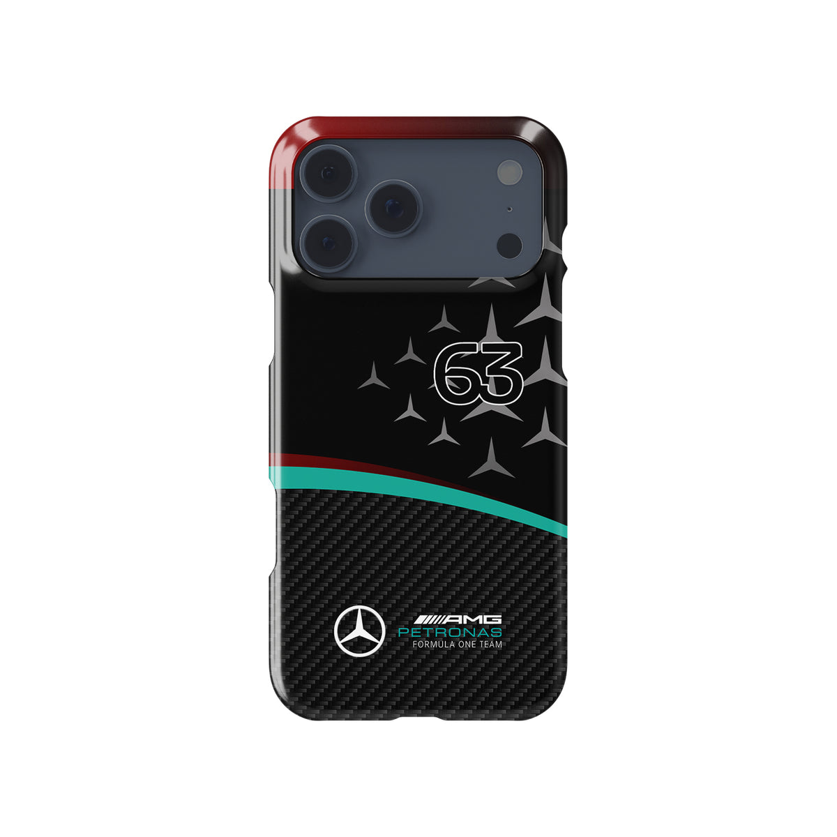 Mercedes W15 George Russell : F1 Style & Protection Formula 1 racing iPhone case view 1