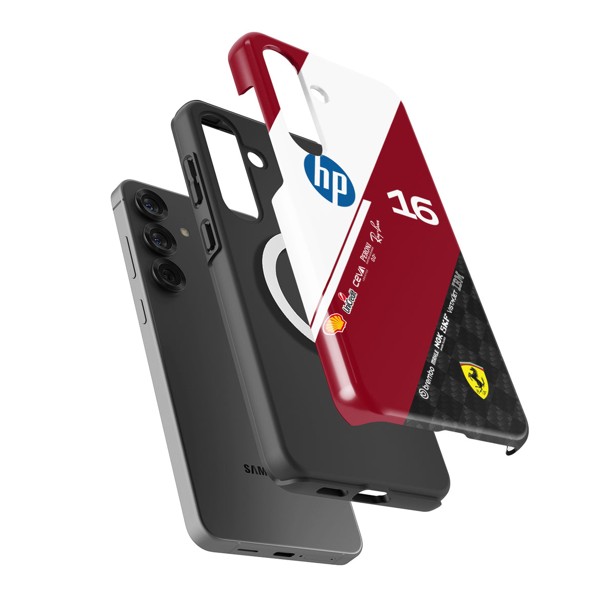 Charles Leclerc 2025 Livery Phone Case – Speed & Style Combined (Samsung Galaxy)