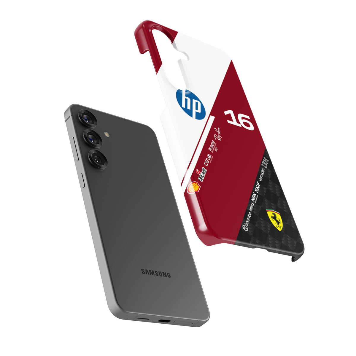 Charles Leclerc 2025 Livery Phone Case – Speed & Style Combined (Samsung Galaxy)