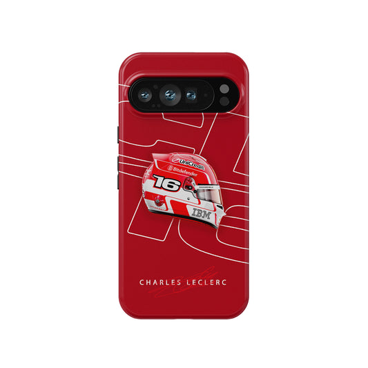Charles Leclerc 2025 Helmet Phone Case – Pixel & Multi-Device