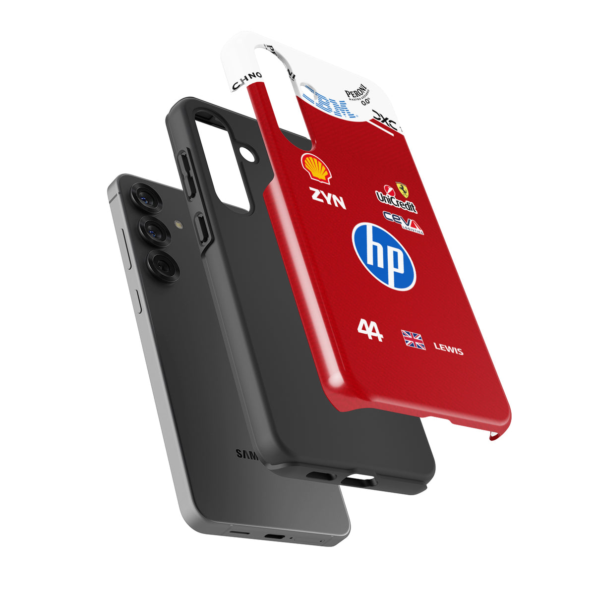Lewis Hamilton 2026 Red Driver Suit Livery - Samsung Galaxy Case