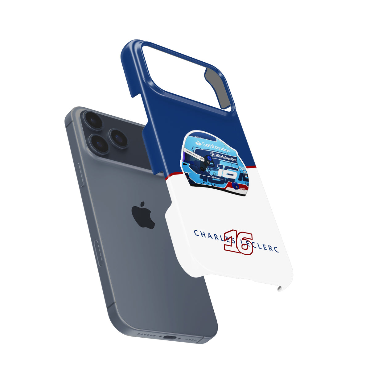 Charles Leclerc Miami Grand Prix 2024 Helmet iPhone Case