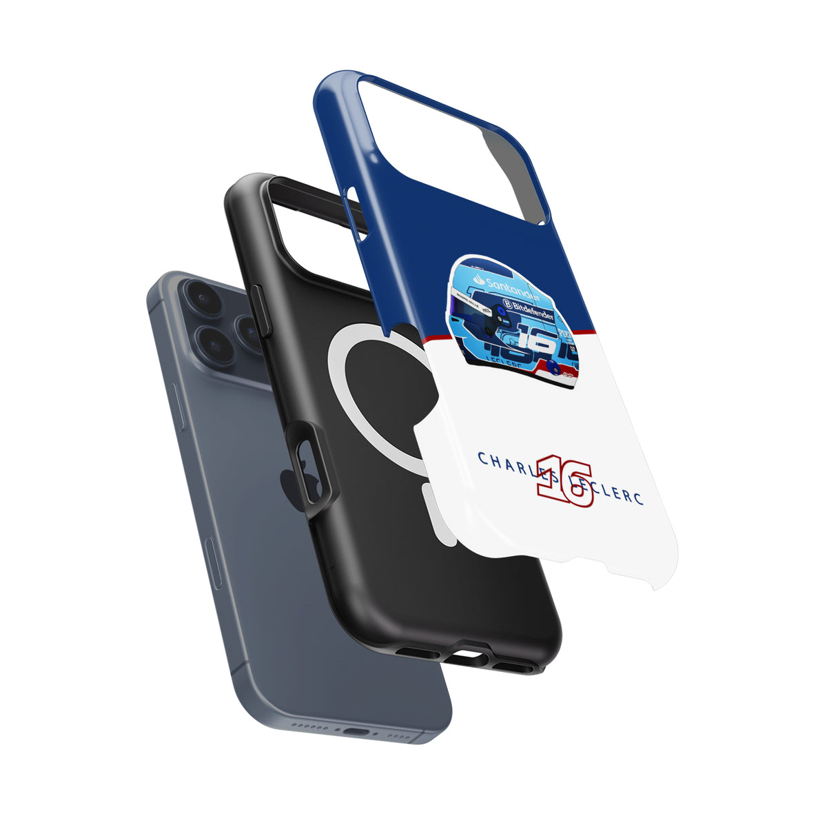 Charles Leclerc Miami Grand Prix 2024 Helmet iPhone Case