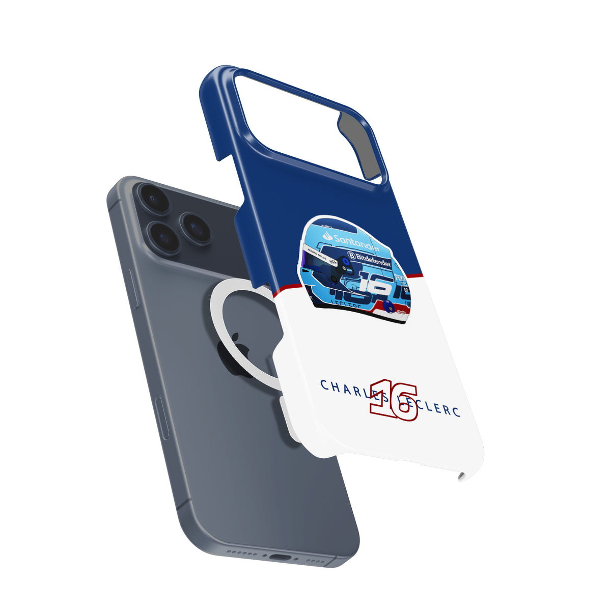 Charles Leclerc Miami Grand Prix 2024 Helmet iPhone Case