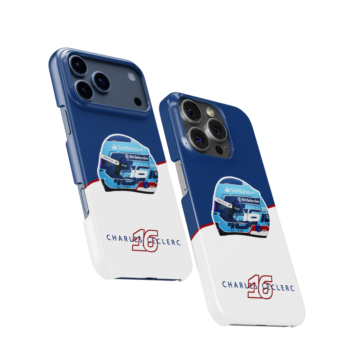 Charles Leclerc Miami Grand Prix 2024 Helmet iPhone Case