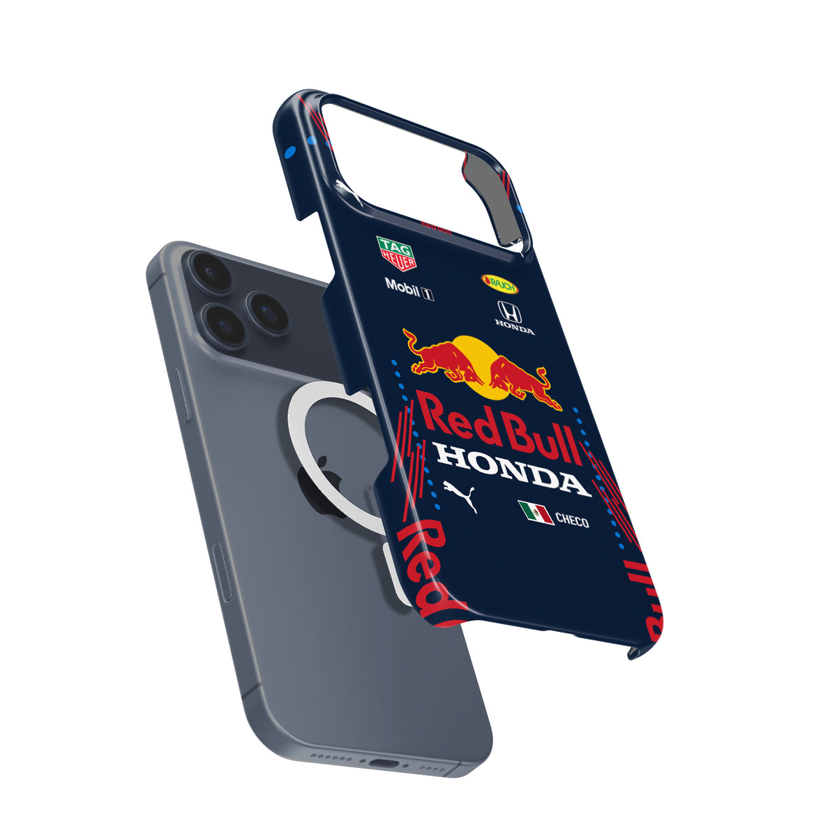 2021 Sergio Perez F1 : Racing Style, Full Protection Formula 1 racing iPhone case view 4