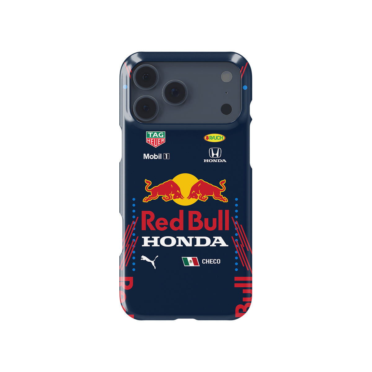 2021 Sergio Perez F1 : Racing Style, Full Protection Formula 1 racing iPhone case view 1