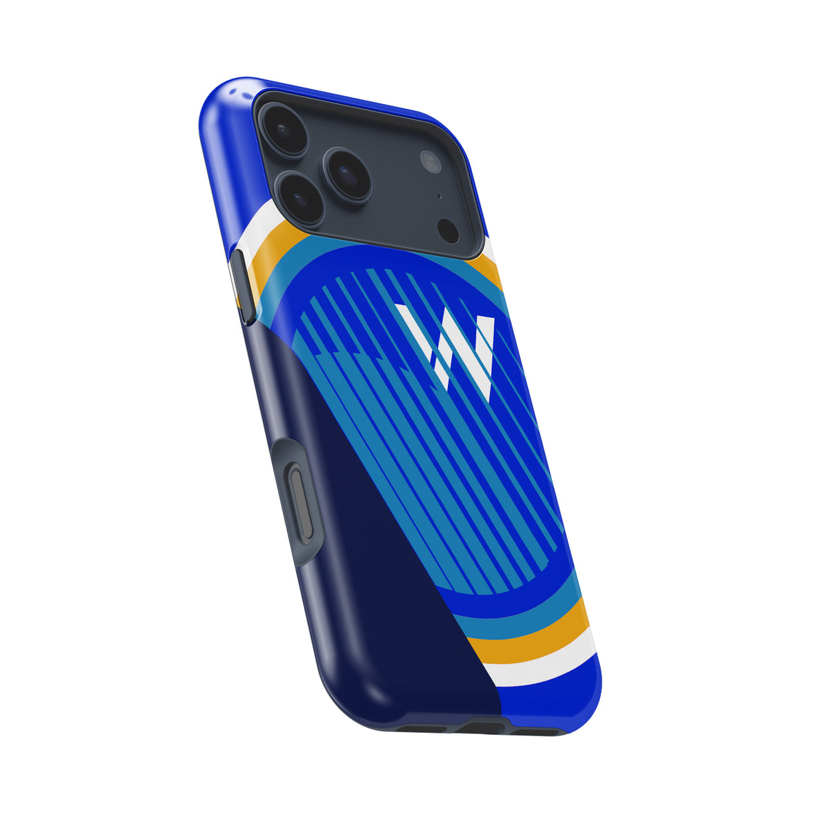 FW43B Williams Racing – 2021 Livery Design Formula 1 racing iPhone case view 8