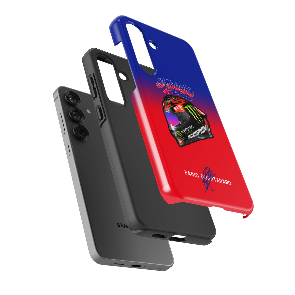 Fabio Quartararo 2022 Helmet Phone Case – MotoGP Style and Protection