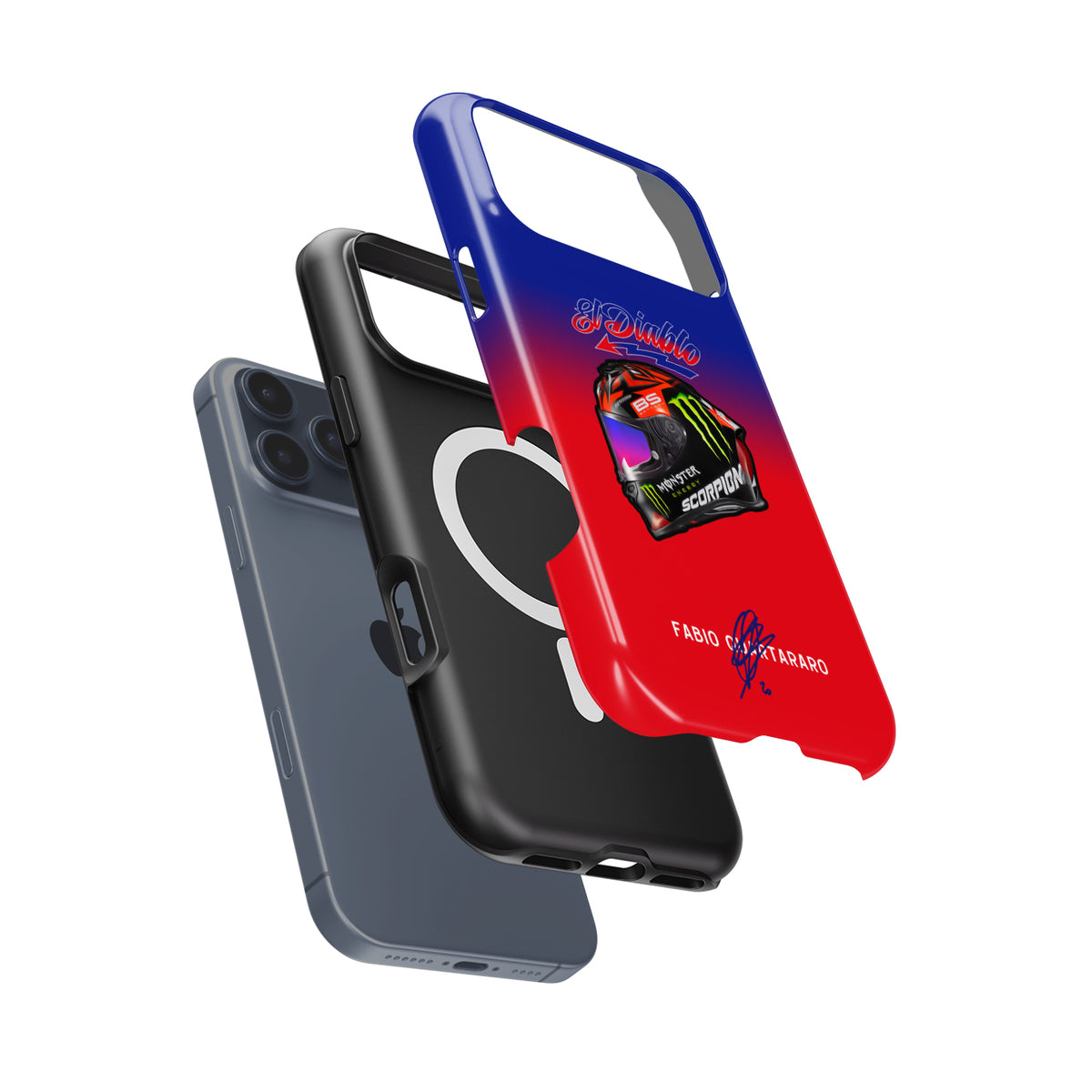 Fabio Quartararo MotoGP 2022 Helmet Phone Case