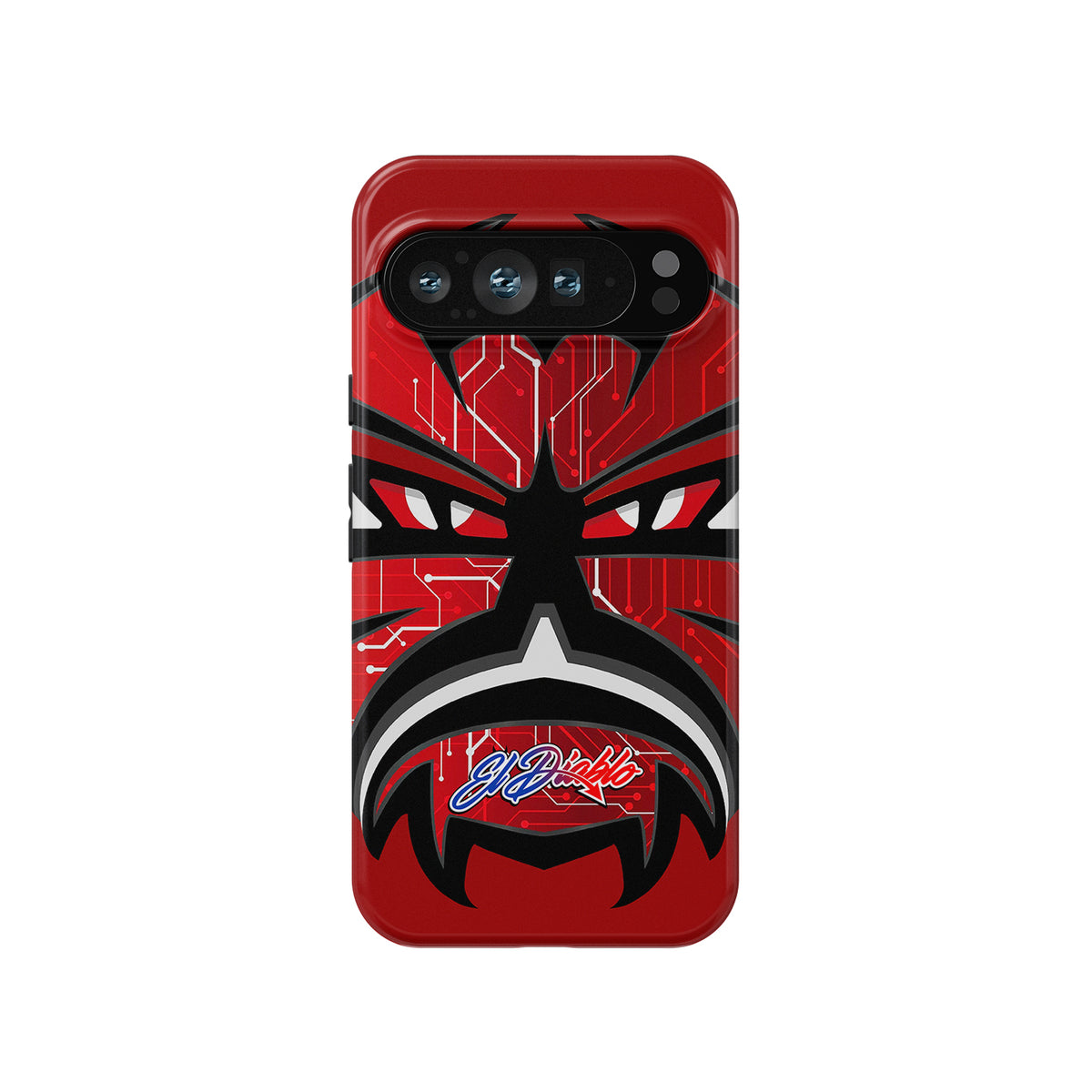 Ride with the Demon Spirit: Fabio Quartararo Helmet Phone Case