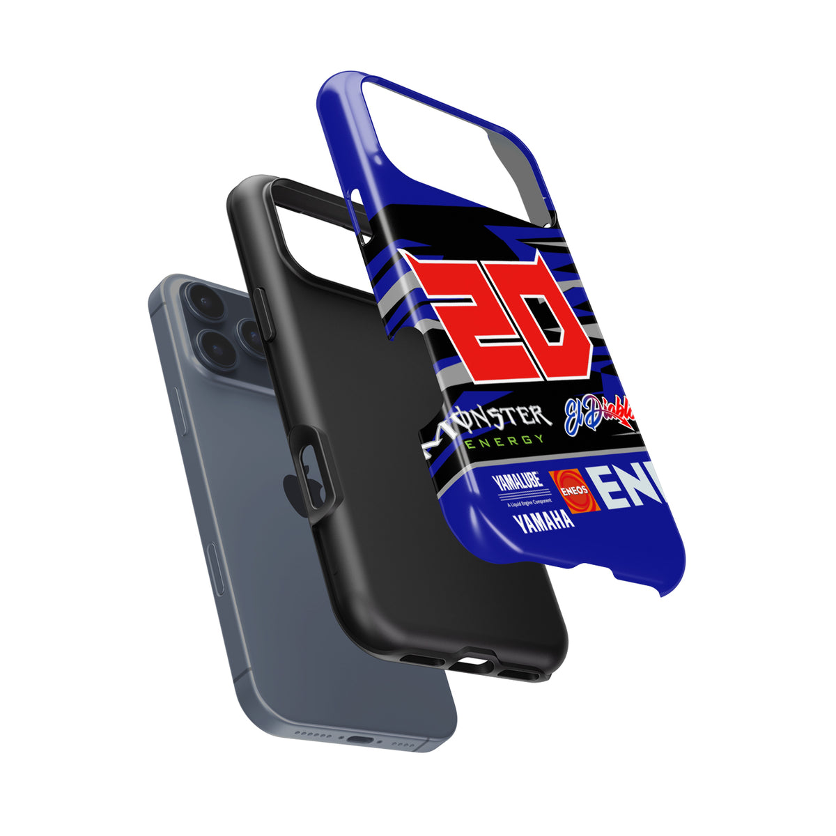 Ride with Fabio Quartararo: Yamaha MotoGP 2024 Phone Case