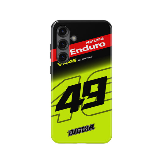 Fabio Di Giannantonio #49 VR46 Racing Team Phone Case | Pertamina Enduro MotoGP 2026 for Samsung Galaxy