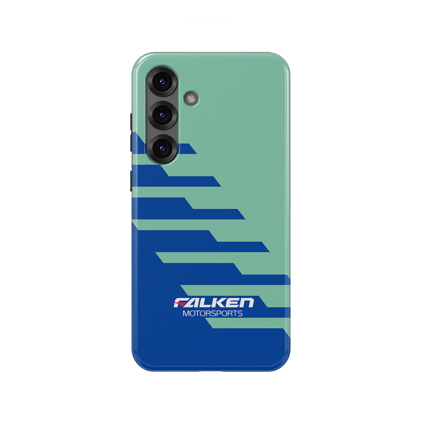 Iconic Blue & Green Livery - Falken Porsche GT3 R Samsung Galaxy Case