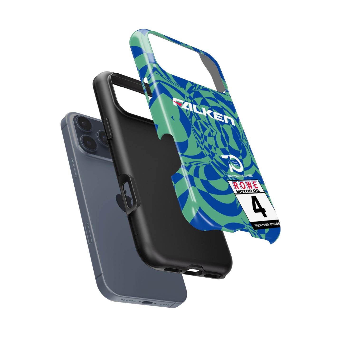 Falken Motorsports Porsche 911 GT3 R Livery Phone Case: Race-Ready Style