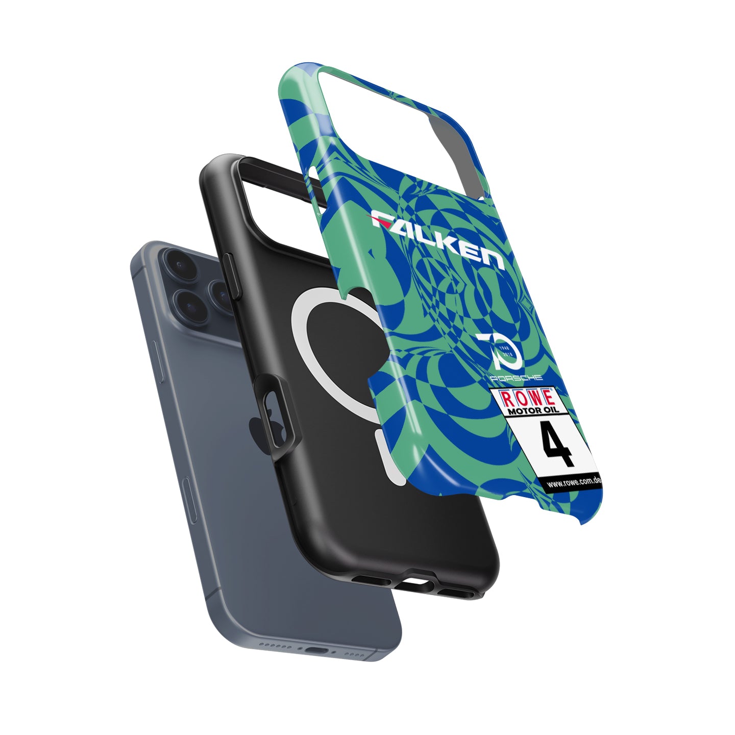Falken Motorsports Porsche 911 GT3 R Livery Phone Case: Race-Ready Style