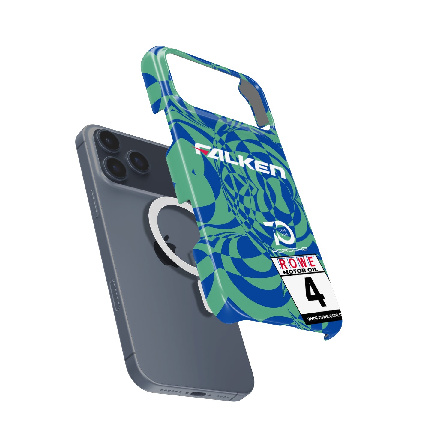 Falken Motorsports Porsche 911 GT3 R Livery Phone Case: Race-Ready Style