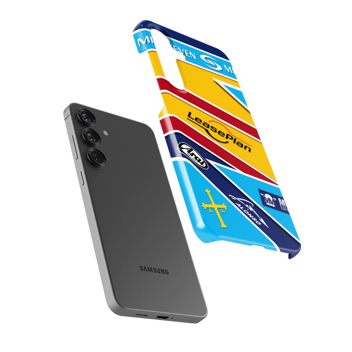 Fernando Alonso 2005 F1 Champion Phone Case - Samsung Galaxy