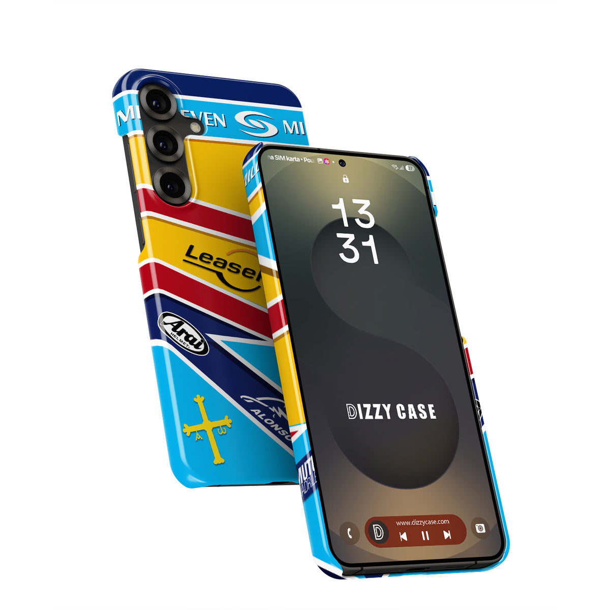 Fernando Alonso 2005 F1 Champion Phone Case - Samsung Galaxy