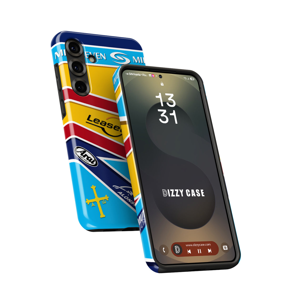 Fernando Alonso 2005 F1 Champion Phone Case - Samsung Galaxy