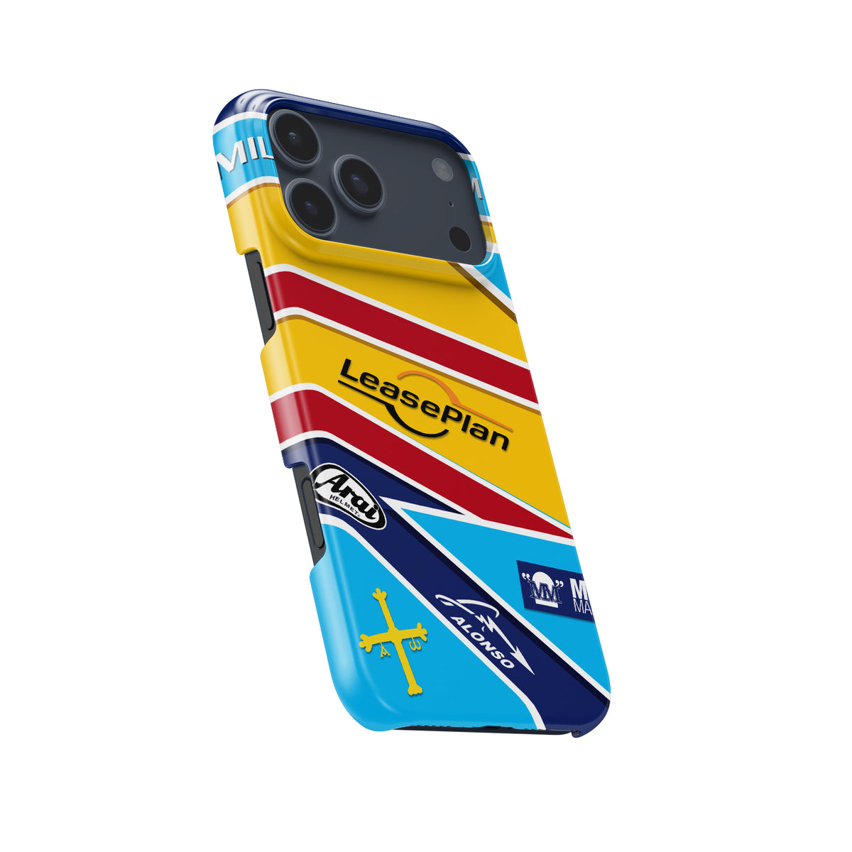 Fernando Alonso 2005 F1 World Champion Formula 1 racing iPhone case view 5