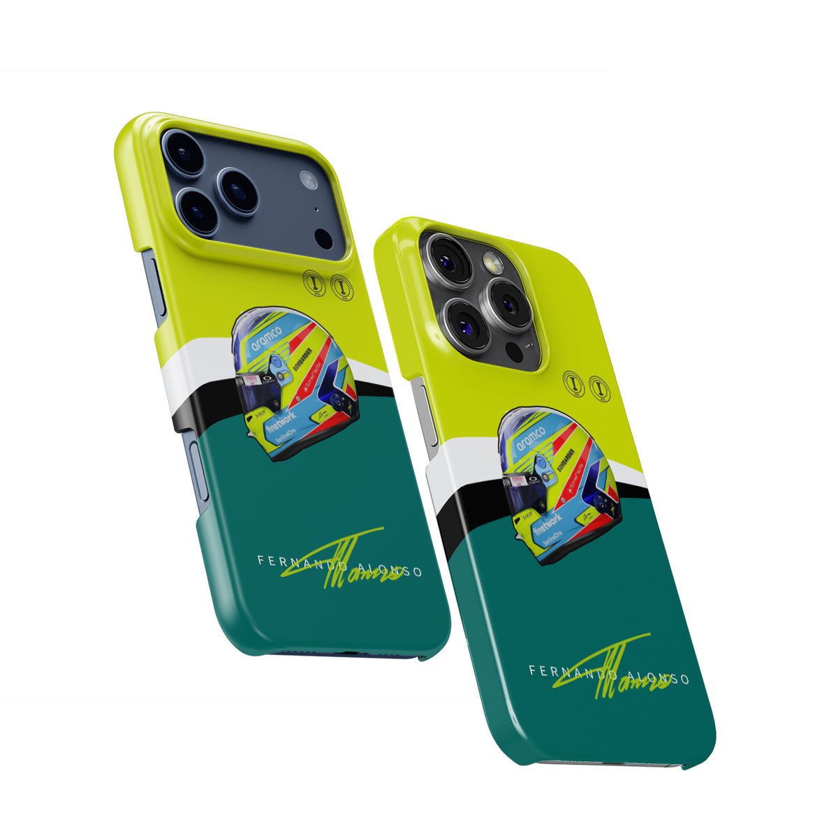 Fernando Alonso 2023 Helmet Phone Case: Stylish & Protective