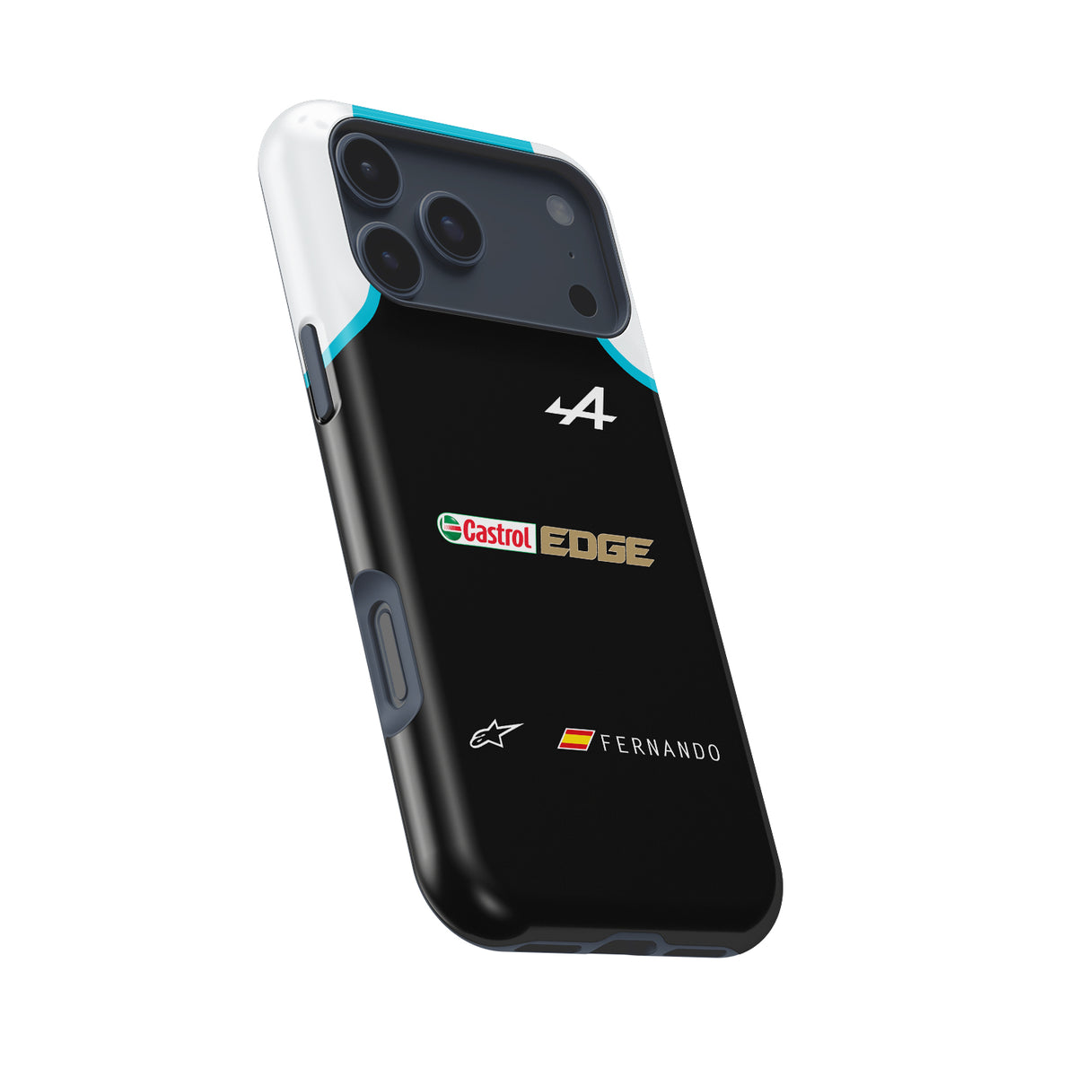 Fernando Alonso Alpine Racing Suit Formula 1 racing iPhone case view 8