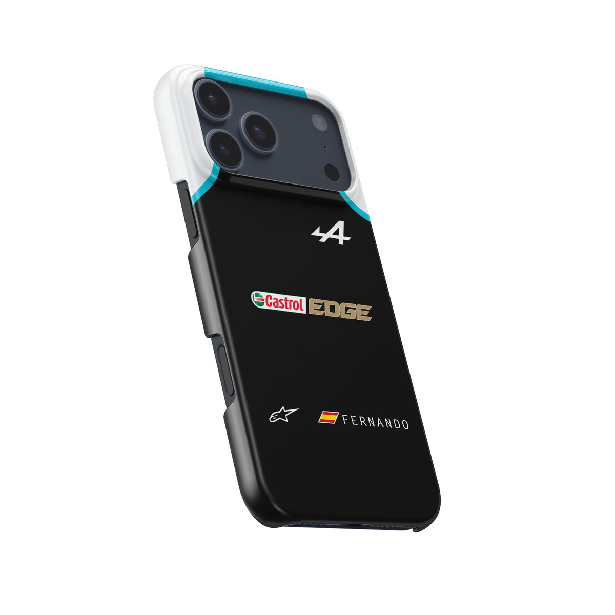 Fernando Alonso Alpine Racing Suit Formula 1 racing iPhone case view 5