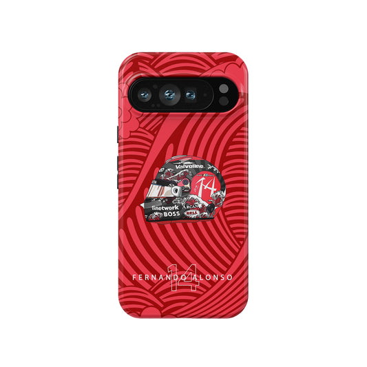 2024 Fernando Alonso Japanese GP Helmet Case – For Google, OnePlus, Huawei, Xiaomi