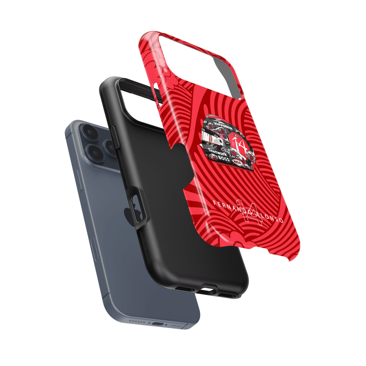2024 Fernando Alonso Japanese GP Helmet Case – For Google, OnePlus, Huawei, Xiaomi
