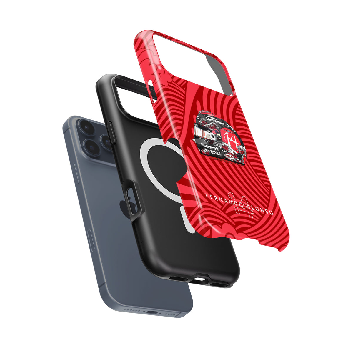 2024 Fernando Alonso Japanese GP Helmet Case – For Google, OnePlus, Huawei, Xiaomi