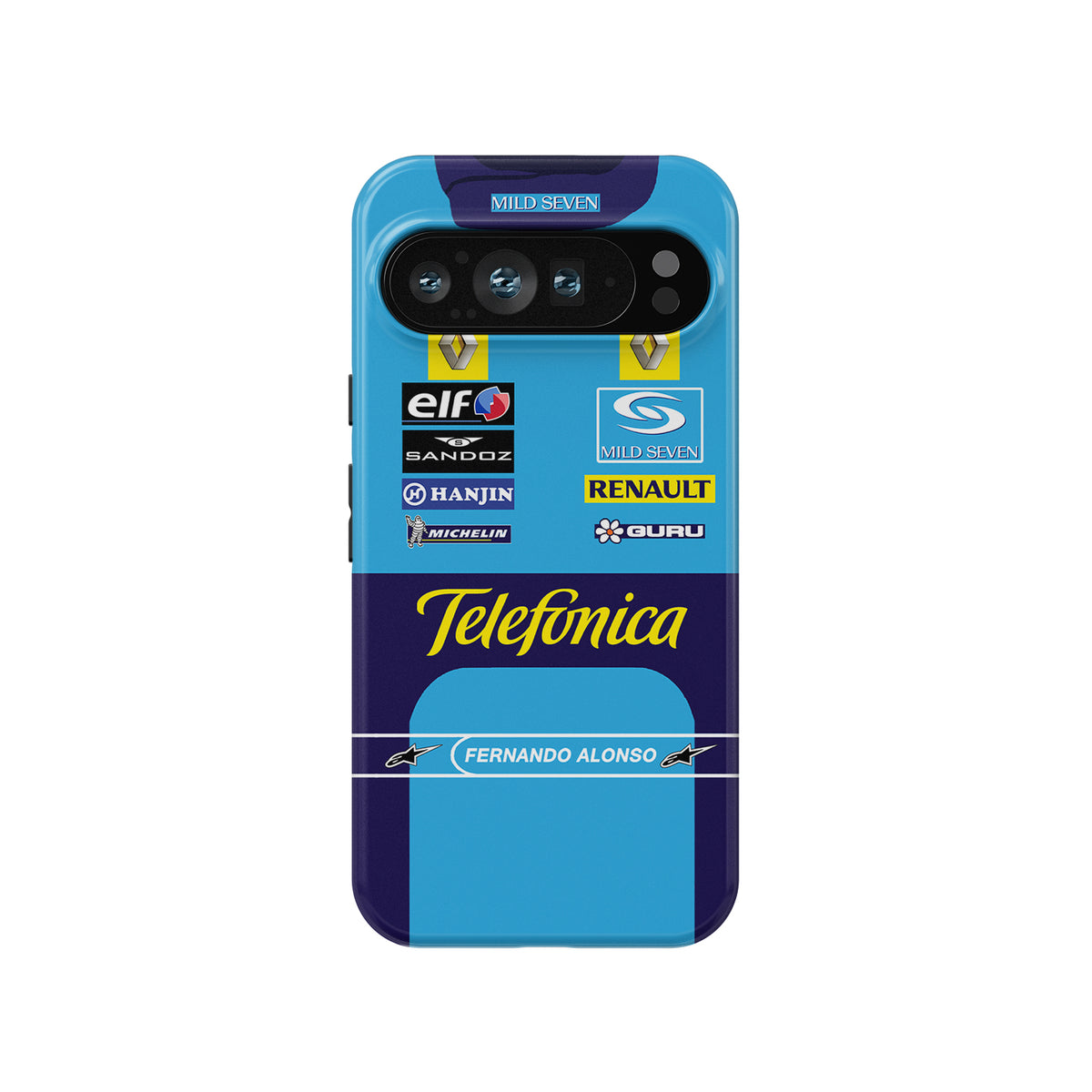 Fernando Alonso Renault 2004 Case – For Google, OnePlus, Xiaomi