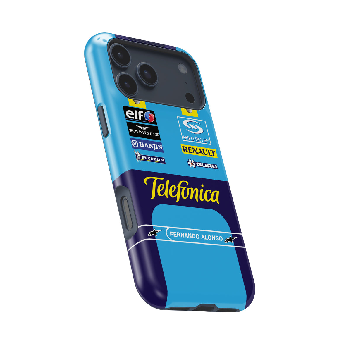 Fernando Alonso 2004 – Racing Legacy Formula 1 racing iPhone case view 8