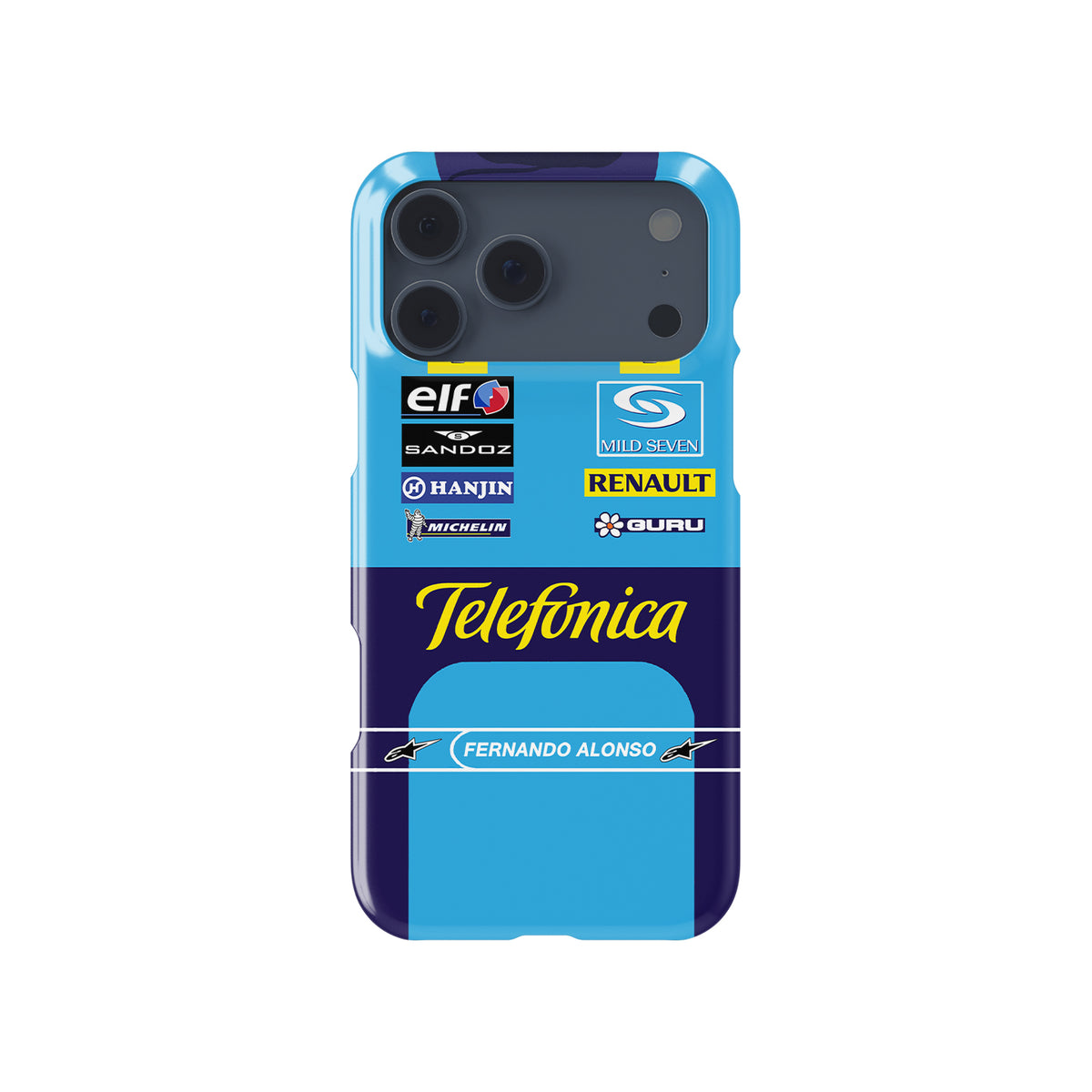 Fernando Alonso 2004 – Racing Legacy Formula 1 racing iPhone case view 1