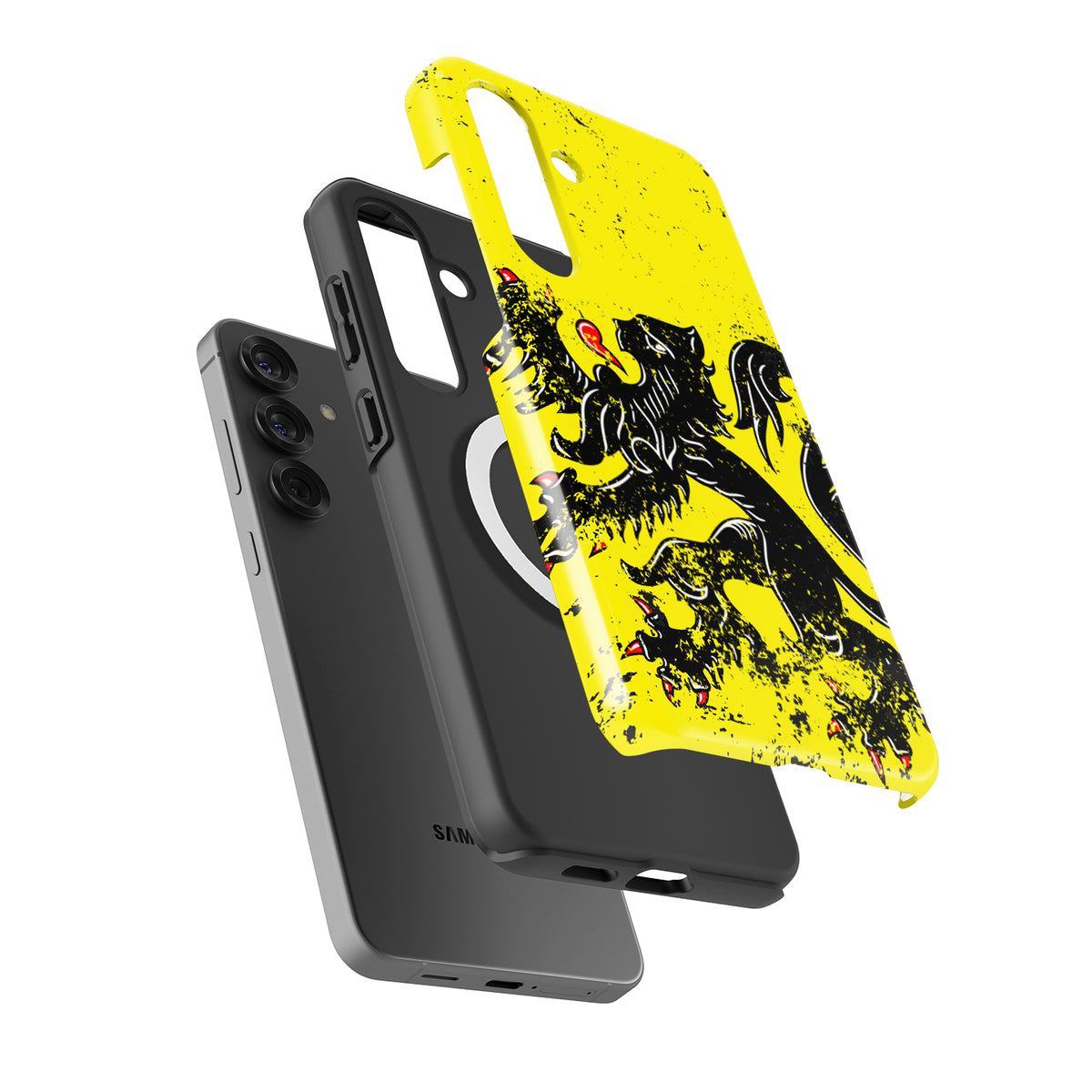Flemish Lion Cycling Legacy Phone Case – Tour of Flanders Edition (For Samsung Galaxy)