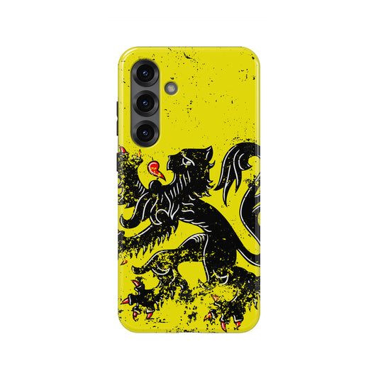 Flemish Lion Cycling Legacy Phone Case – Tour of Flanders Edition (For Samsung Galaxy)