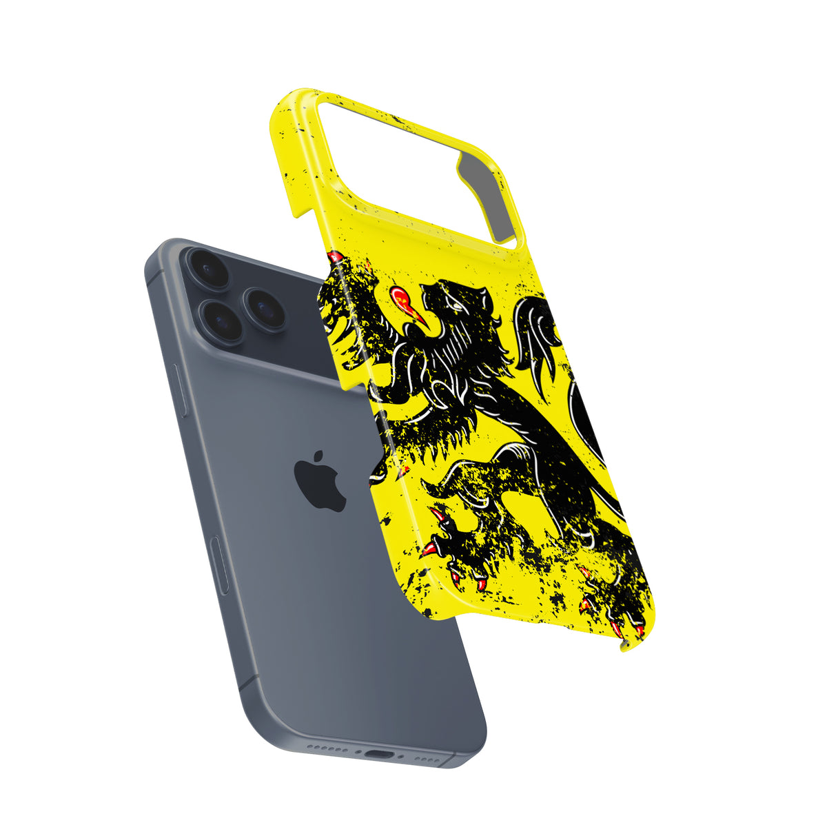 Flemish Lion Cycling Heritage cycling iPhone case view 3