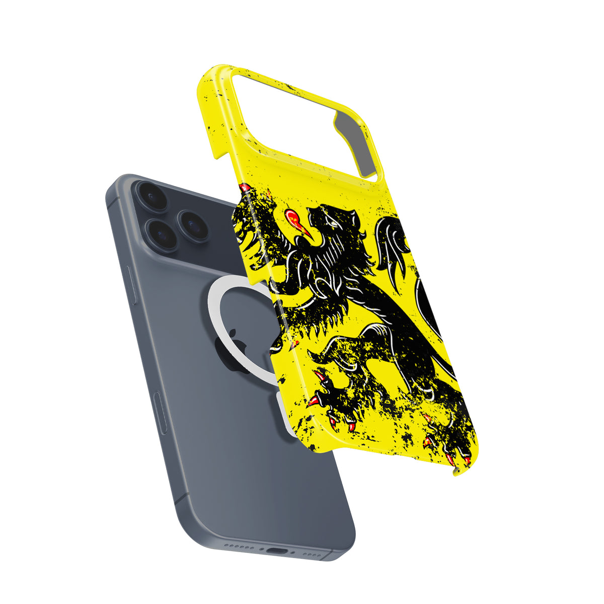 Flemish Lion Cycling Heritage cycling iPhone case view 4